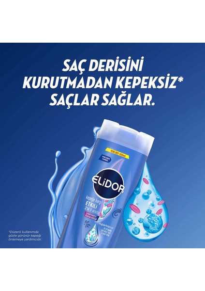 Superblend Şampuan ve Bakım Kremi Kepeğe Karşı Etkili 2'si 1 Arada B3 Vitamini Çay Ağacı Yağı Aloe Vera 400 ml