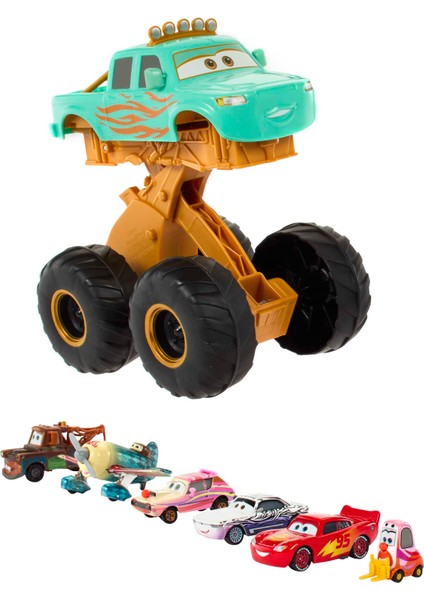 Disney Zıplayan Araç, Cars On The Road Akrobat Ivy Karakter Aracı, Disney ve Pixar Cars Oyuncakları