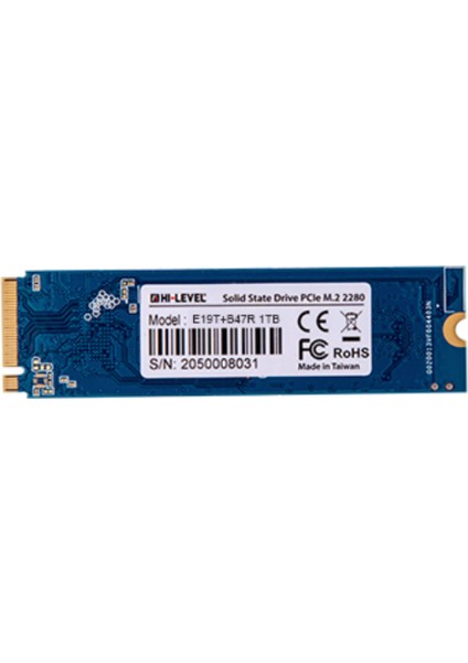 Hı-Level 1 Tb Nvme SSD 5100/3600 (HLV-M2PCIEG4X4SSD2280/1T)