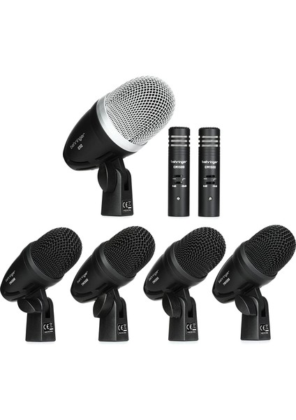 BC1500 Premium 7 Parça Bateri Mikrofon Seti