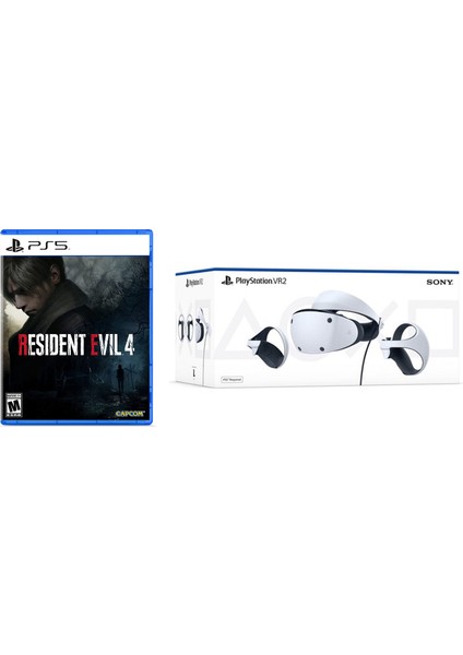 Playstation 5 Ps Vr2 Ps5 Sanal Gerçekcilik Gözlüğü + Ps5 Resident Evil 4 Remake Oyunlu Bundle