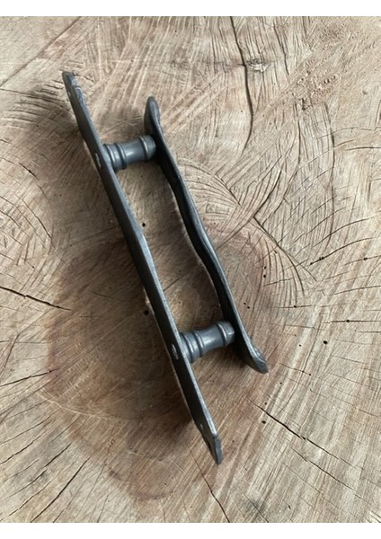 Dekoratif Antik Pirinç Siyah Kapı Kulpu Kapı Çekme Kolu 23CM