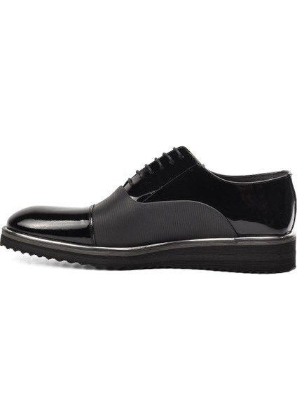 4133 Siyah Rugan Erkek Casual Ayakkabı