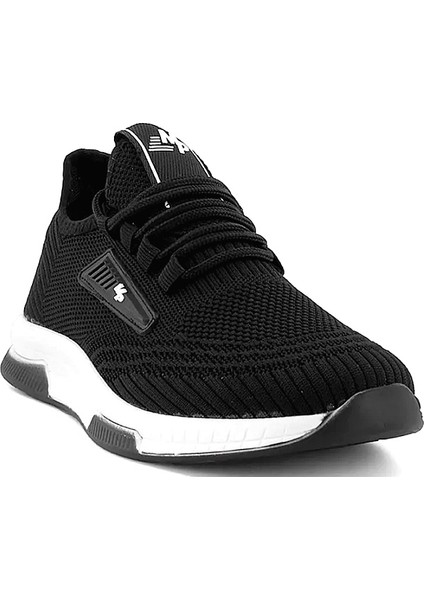 M.p 231-2346 Siyah-Beyaz Bağcıklı Triko Comfort Taban Ultra Hafif Günlük Spor Ayakkabı fiyatları