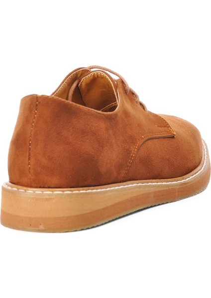 E-422 Taba Süet Kadın Casual Ayakkabı