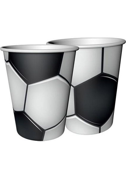 Futbol Tabak Bardak 8 Li