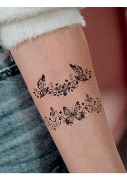 Mandala Kelebek Dövmesi