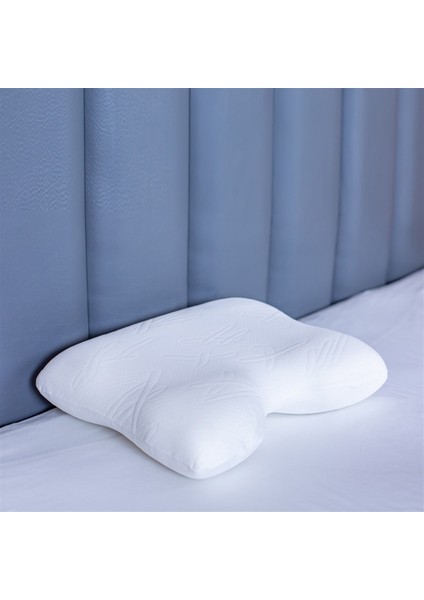 Simple The Pillow Horlama Azaltıcı Visco Yastık Memory Foam Horlama Yastığı 55*40*12*10