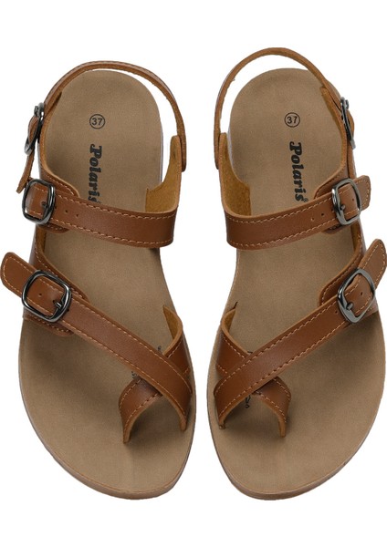 158657.Z3FX Taba Kadın Comfort Sandalet