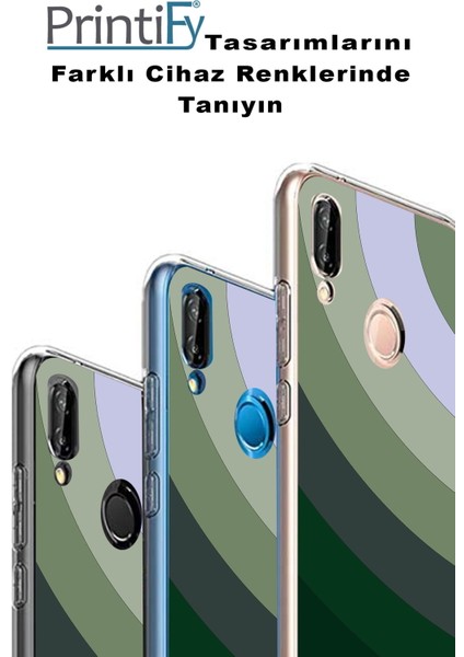 Apple iPhone 11 Uyumlu Kapak Renk Cümbüşü Tasarımlı Şeffaf Silikon Kılıf fırsatları