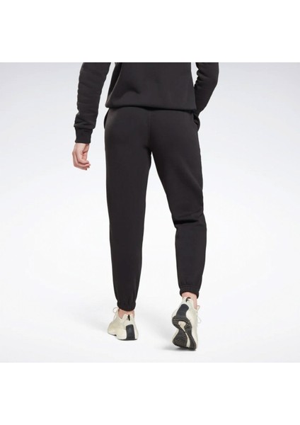 Rı Fleece Jogger Siyah Kadın Eşofman Altı