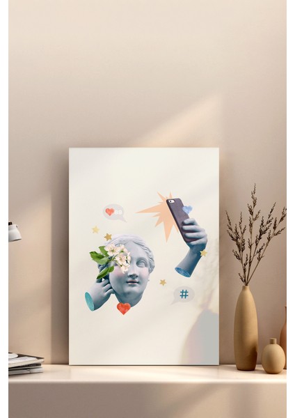 20X20 Poster Çerçevesiz Premium Bristol Kağıda Uv Baskı