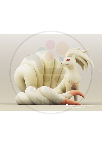 Ninetales Figür - 10 cm