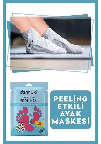 Ayaka  Peeling Etkili /ayak Maskesi/ Soyulabilir Ayak Maskesi