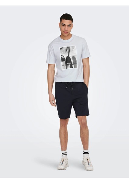 Only & Sons Regular Fit Bisiklet Yaka Erkek T- Shirt