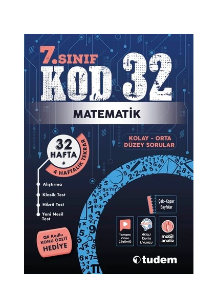 Tudem Yayınları 7. Sınıf Matematik Kod 32