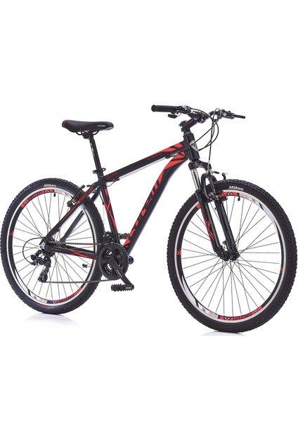 Snoop 4.1 Siyah/kırmızı 26 Jant 21 Vites Dağ Bisikleti