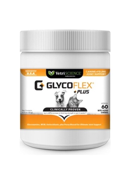 Vetri Science Glycoflex Plus Küçük Köpek ve Kedi  Eklem Destekleyici 60 Tablet