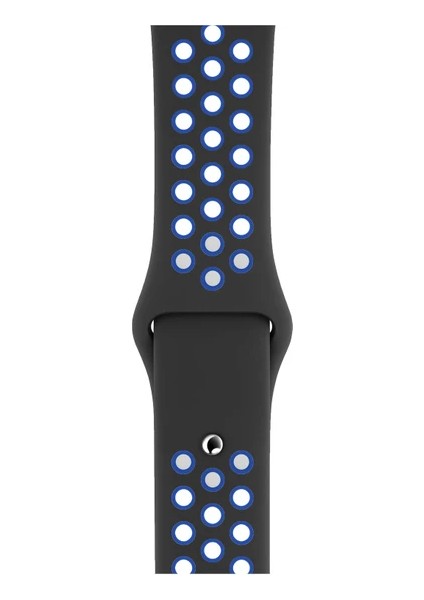 Apple Watch 2 3 4 5 6 Se Nike 42MM 44MM 45 mm 49MM Uyumlu Kordon Kayış Bileklik Delikli Spor Band