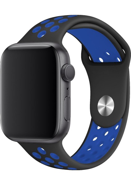 Apple Watch 2 3 4 5 6 Se Nike 42MM 44MM 45 mm 49MM Uyumlu Kordon Kayış Bileklik Delikli Spor Band