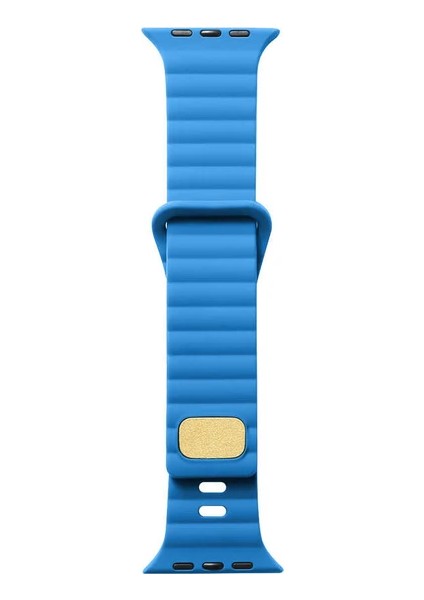 Apple Watch Ultra 1 2 3 4 5 6 7 8 Se Nike 42-44-45-49 MM S10(46) MM Dalgalı Şerit Tasarımlı Renkli Delikli Silikon Kordon