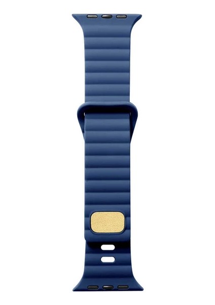 Apple Watch Ultra 1 2 3 4 5 6 7 8 Se Nike 42-44-45-49 MM S10(46) MM Dalgalı Şerit Tasarımlı Renkli Delikli Silikon Kordon
