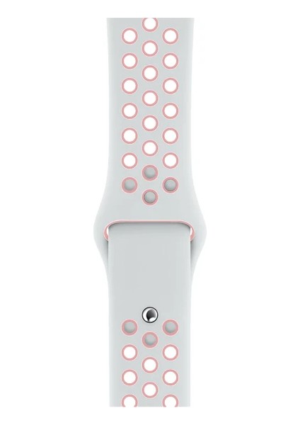 Apple Watch 2 3 4 5 6 Se Nike 42MM 44MM 45 mm 49MM Uyumlu Kordon Kayış Bileklik Delikli Spor Band