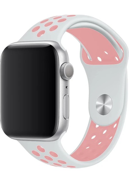 Apple Watch 2 3 4 5 6 Se Nike 42MM 44MM 45 mm 49MM Uyumlu Kordon Kayış Bileklik Delikli Spor Band fırsatları