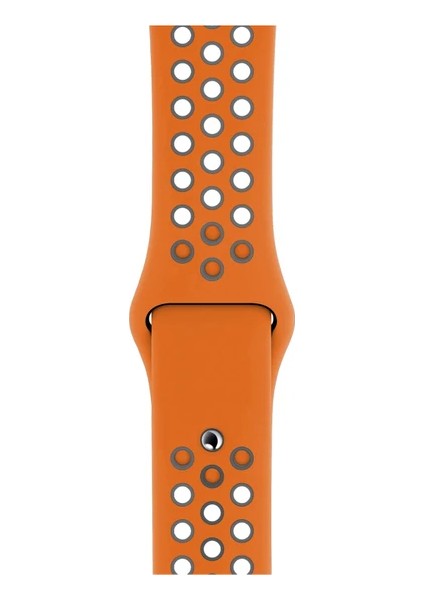 Apple Watch 2 3 4 5 6 Se Nike 42MM 44MM 45 mm 49MM Uyumlu Kordon Kayış Bileklik Delikli Spor Band
