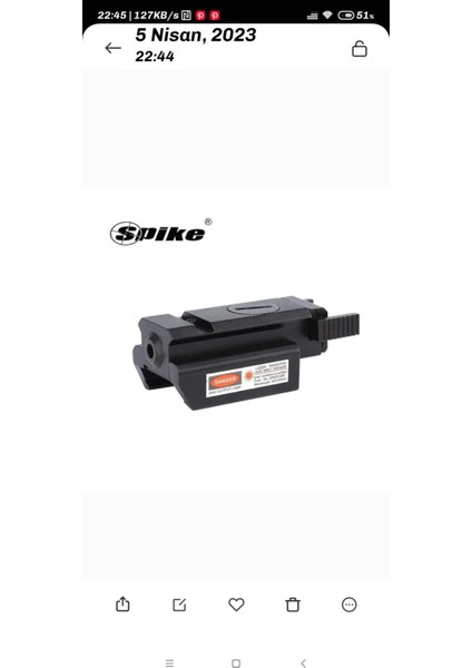 Glock Tbnca Için Mini Boy kırmızı Lazer Sight JG10 Kapsamı