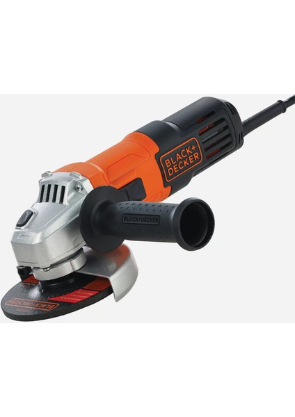 Black & Decker Avuç Taşlama Makinası Spiral 115MM 650WATT + 2 Adet 115MM x 2.5mm Düz Metal Kesme Disk