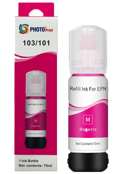 Epson 103 Uyumlu Kırmızı Ithal Muadil Mürekkep 70 ml