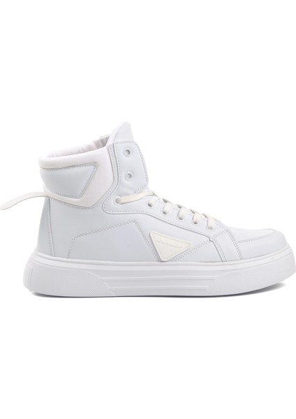 DNP-7412 Beyaz Erkek Hi Sneaker