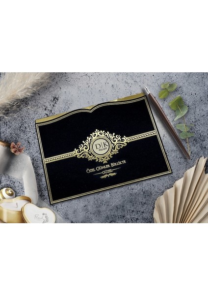 Düğün Davetiyesi Cem Davetiye Elegance 7081