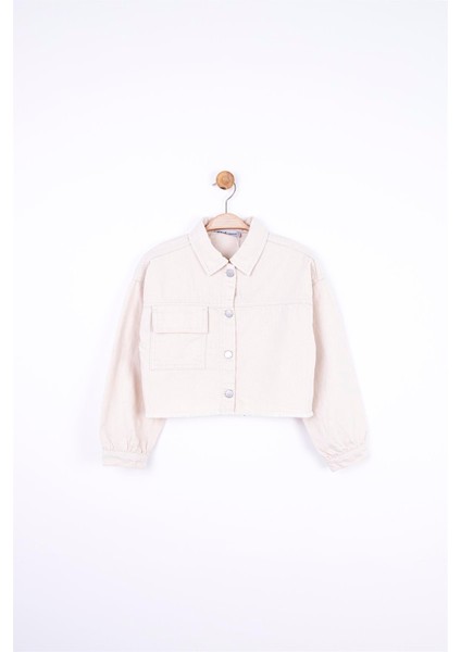 Nk Tek Cepli Ceket - Krem modelleri