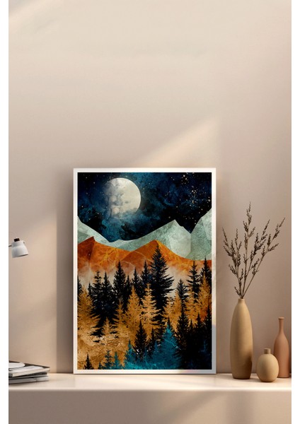 20X20 Poster Çerçevesiz Premium Bristol Kağıda Uv Baskı