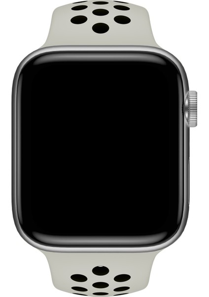 Apple Watch 2 3 4 5 6 Se Nike 42MM 44MM     45 mm 49MM Uyumlu Kordon Kayış Bileklik Delikli Spor Band