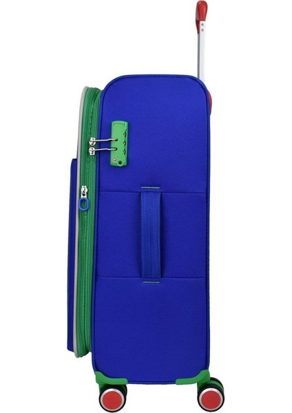 Sax Mavi Unisex Büyük Boy Valiz 14BNT2200-01