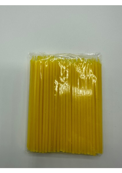 Pasta Mumu 12 cm 100'LÜ Sarı