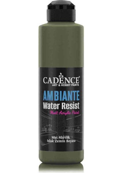 Ambiente Suya Dayanıklı Boya Aw-15 Ceviz 250 ml + Katalizör 10GR