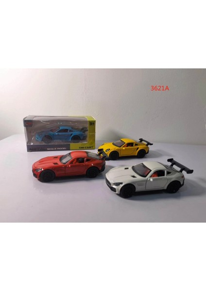 1/36 Kutulu Çek Bırak Metal Araba