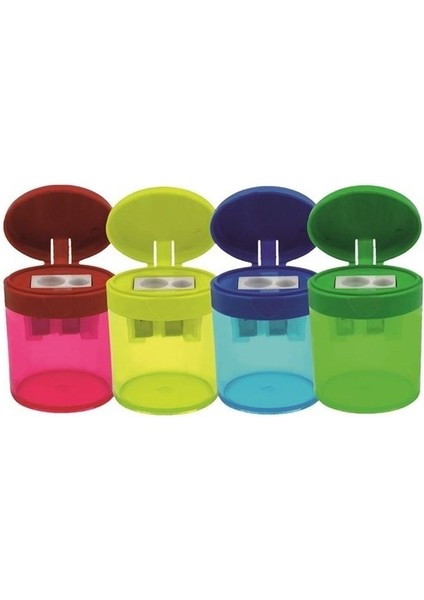 Şeffaf Oval Çift Delikli Kalemtıraş fiyatları