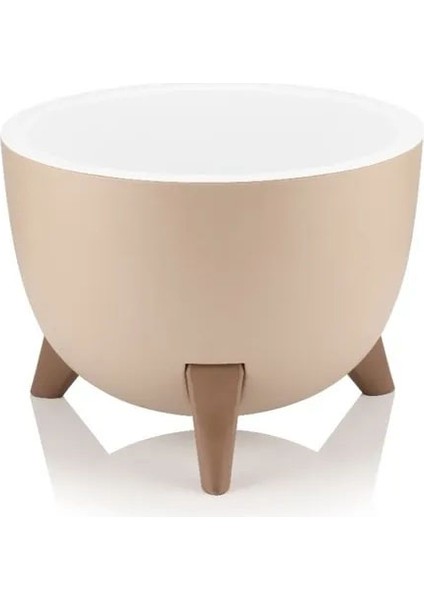 EminHome Alya Plastik Ufo Ayaklı Saksı Küçük Boy 19.5X14.5 cm 2 Lt fırsatları