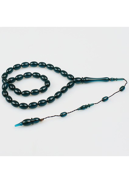 Özel Yapım Ateş Kehribar Tesbih (8 x 12 Mm) TP001683 fiyatları