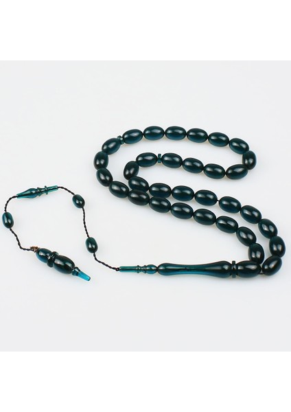 Özel Yapım Ateş Kehribar Tesbih (8 x 12 Mm) TP001683 fırsatları