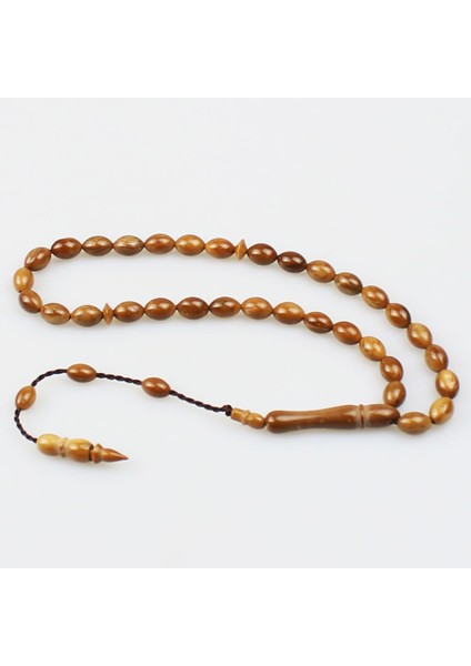 Küçük Boy Beyzi Kesim Kuka Tesbih (6 x 8 Mm) TP001688 fiyatları