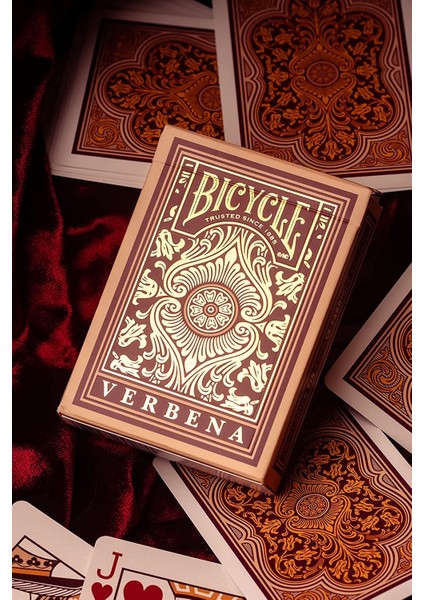 Bicycle Verbena Floral Premium Oyun Kağıdı Kartı Iskambil Kartları Destesi Koleksiyonluk