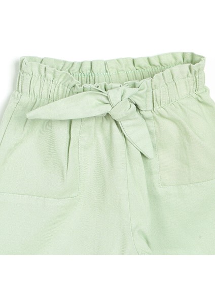 HelloBaby Basic Kız Bebek Bol Kesim Bağcıklı Pantolon Kız Bebek