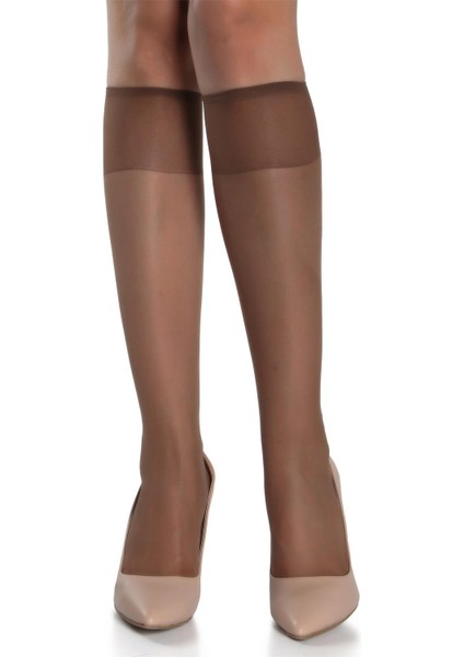 Likralı Dizaltı Çorap 5'li Paket fırsatları