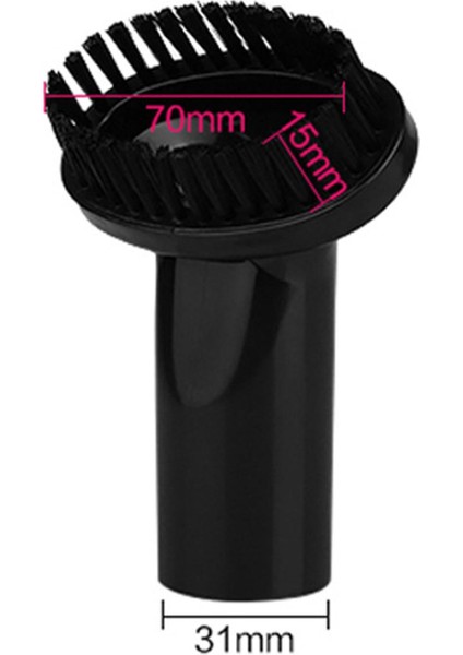 Vakum Toz Fırçası 1.25 "yumuşak Saç Kılı Yuvarlak Temiz Parçalar Klavye Boşluğu (Yurt Dışından) indirimleri